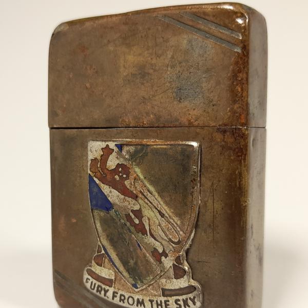 (018) ZIPPO [=1938-40=] (4 barrel)(U-Clip) =FURY FROM THE SKY 508th Airborne Div.=