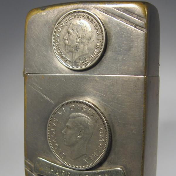 (070) ZIPPO [=1938-40=] (5 barrel)(U-Clip) =HARRISBURG=