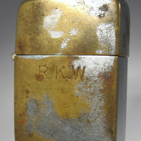 (135) ZIPPO [=1941=] (3 barrel) =R.K.W.=