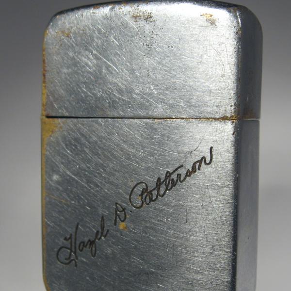 (158) ZIPPO [=1941=] (5 barrel) =HAZEL D. PATTERSON=