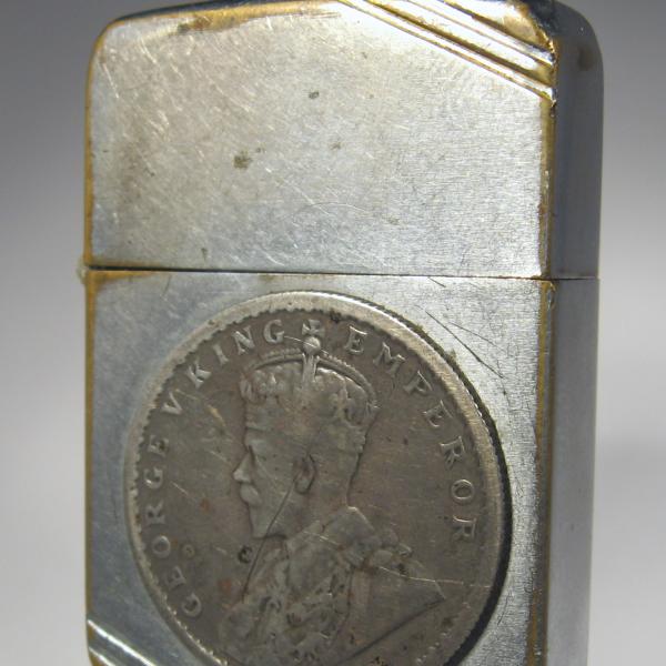 (185) ZIPPO [=1938-40=] ZIPPO (5 barrel) =MONETY Indie Rupia=