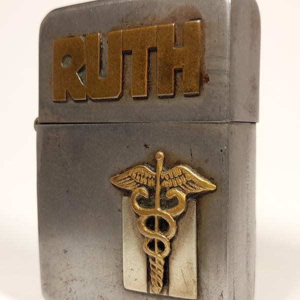 (073) ZIPPO [=1942=] (3 barrel) WWII =RUTH=